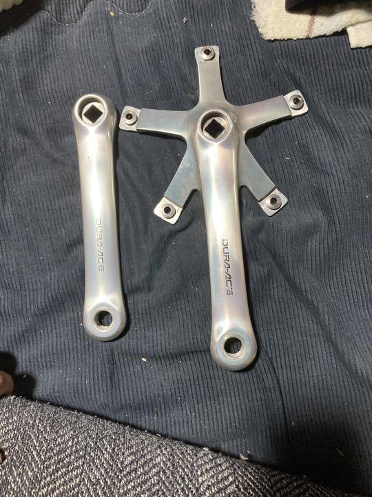 NJS 競輪　DURA-ACE クランク 165mm 競輪 クランク デュラエース 165mm njs（NJS 競輪 DURA-ACE
