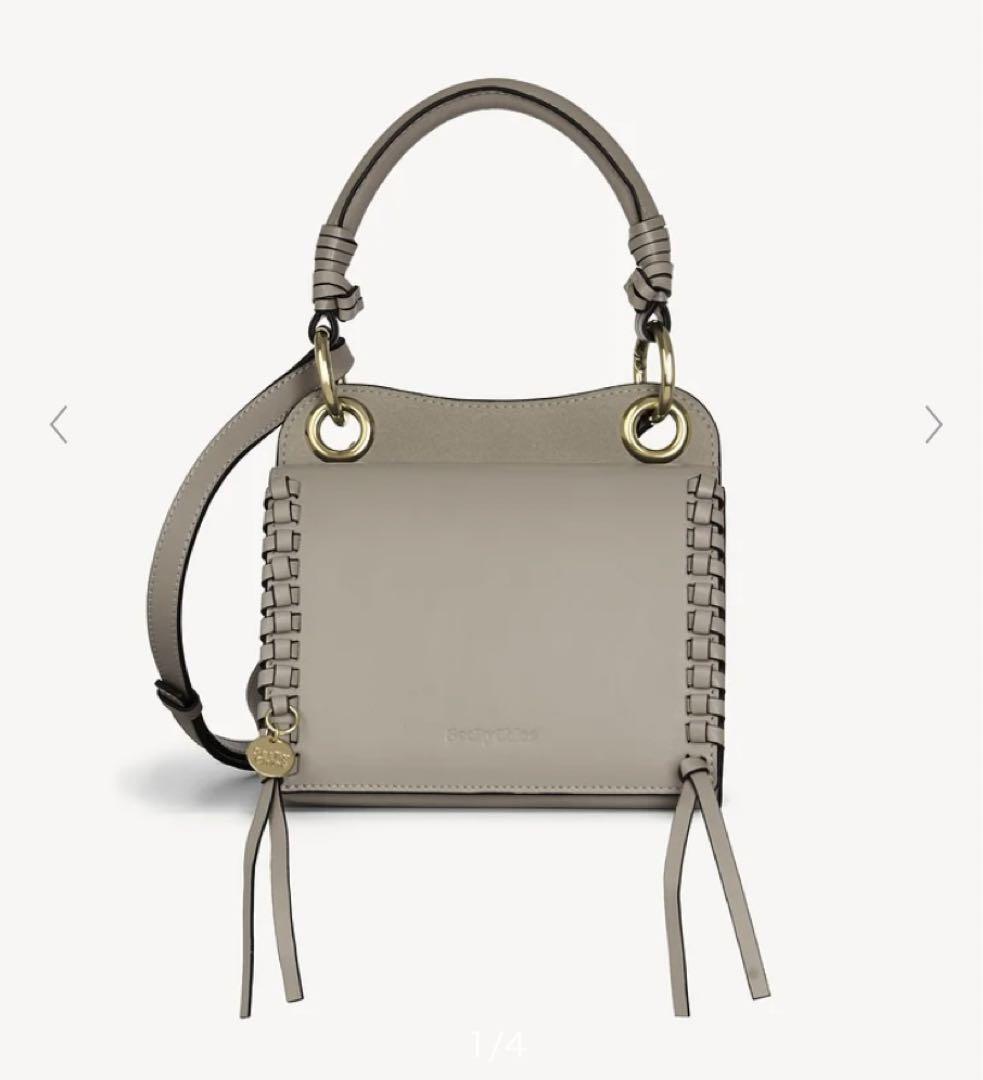 ☆See by Chloe☆ Mini TILDA Crossbody 2wayバッグ MOTTY GREY See by Chloé Mini Tilda bag in Motty Grey | CHS20ASA6869523W