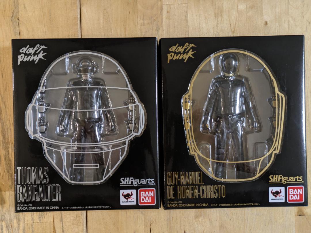 S.H.フィギュアーツ Daft Punk 魂ウェブ ダフトパンク 2体セット SHFiguarts Daft Punk Thomas Bangalter | Soul Web