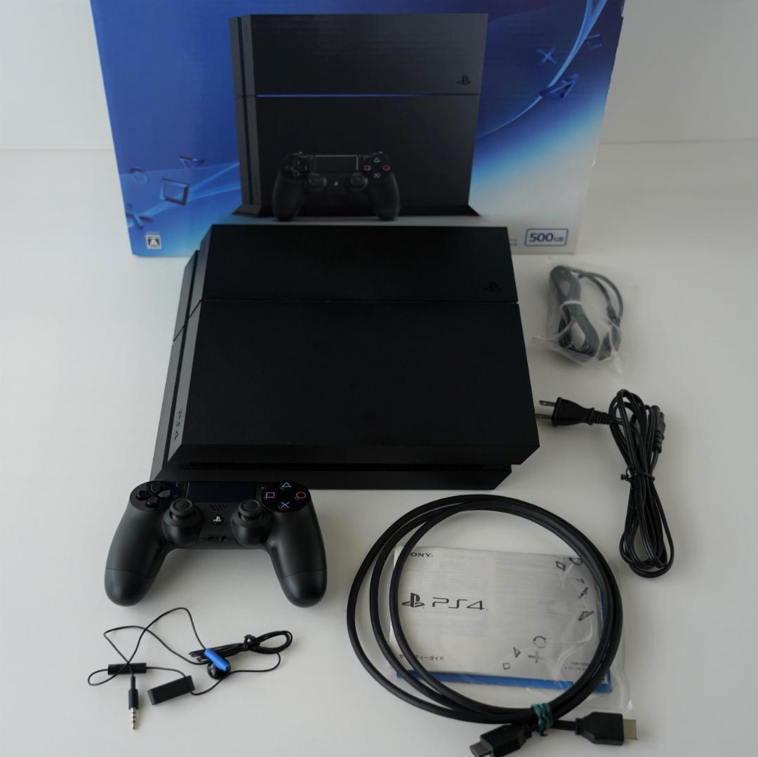 PS4 本体 500GB CUH-1200A （PlayStation®4 ジェット・ブラック