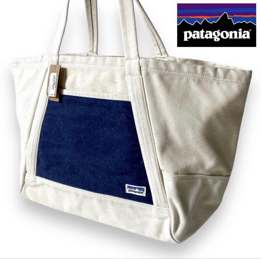 patagonia コバルトブルーpcトートバッグ patagonia コバルトブルーpcトートバッグ