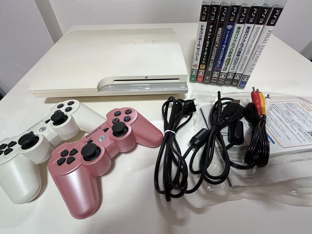 PlayStation3 CECH-3000A 160GB ソフト付き （PS3 CECH-3000A