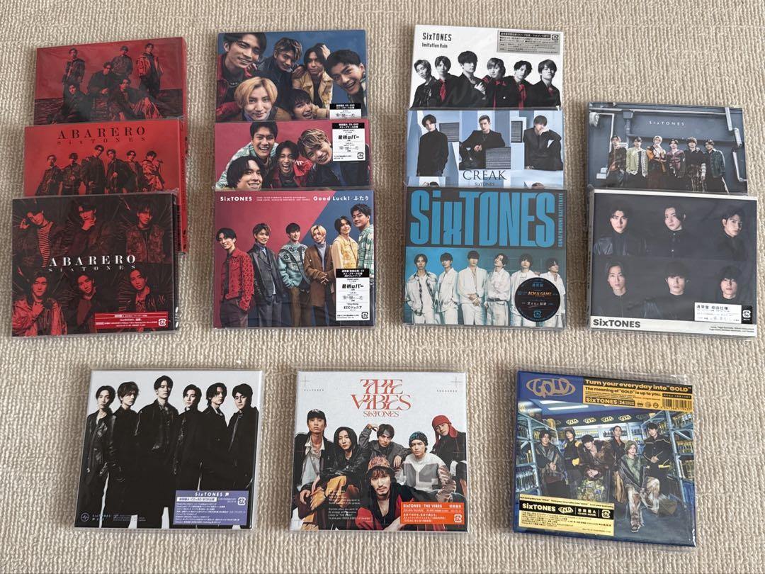 SixTONES アルバム 14枚 まとめ売り 特典付き SixTONES アルバム 14枚 まとめ売り 特典付き（SixTONES CD