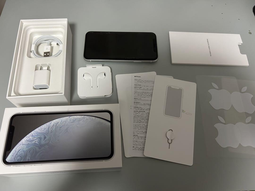 Apple - Apple iPhone XR 64GB ホワイトsimロック解除済 Amazon | 【整備済み品】 Apple iPhone XR 64GB ブルー SIM
