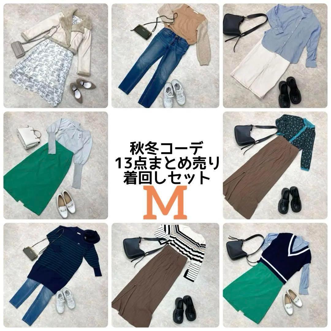 1週間コーデ まとめ売り(M) 13点 着回し ダズリン等 オフィス