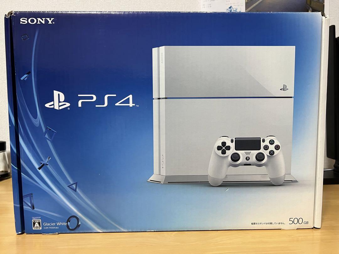 SONY - PlayStation®4 グレイシャー・ホワイト 500GB CUH-110… Sony PS4 PlayStation 4 Glacier White 500GB CUH-2200AB02