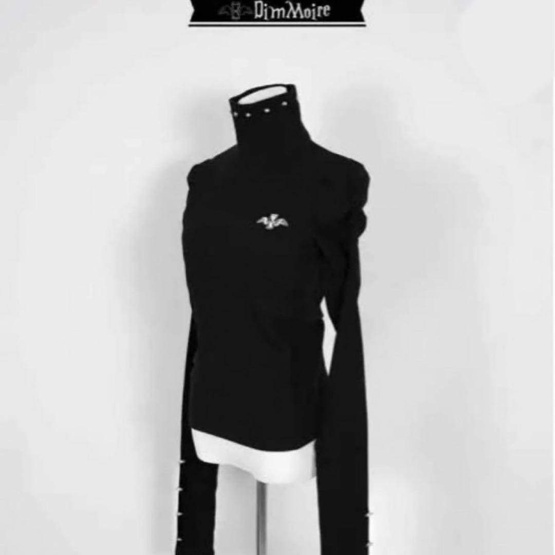 正規品】Dimmoire くしゅくしゅニットトップス【black】 SALE
