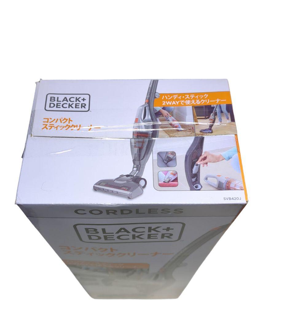 値下げ　新品未開封BLACK+DECKER コンパクトスティッククリーナー ブラック＋デッカー コンパクトスティッククリーナー【eGift