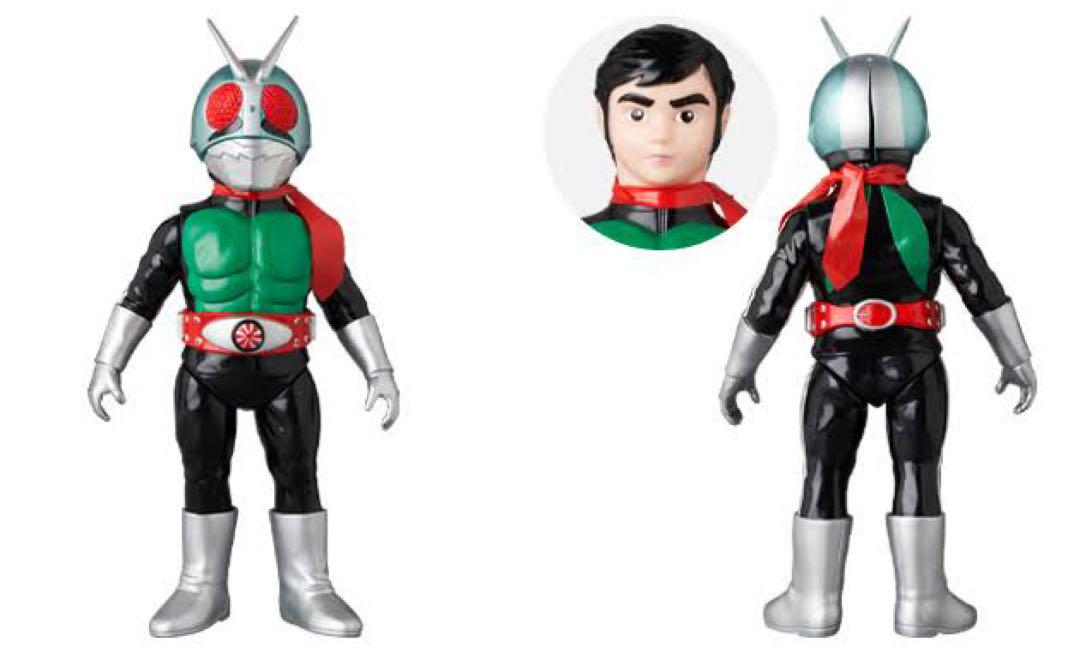 N*B様 東映レトロソフビコレクション 仮面ライダー新1号 ダブルライダーカラー 1548fc476a9a6225f7a12cf065c7c1