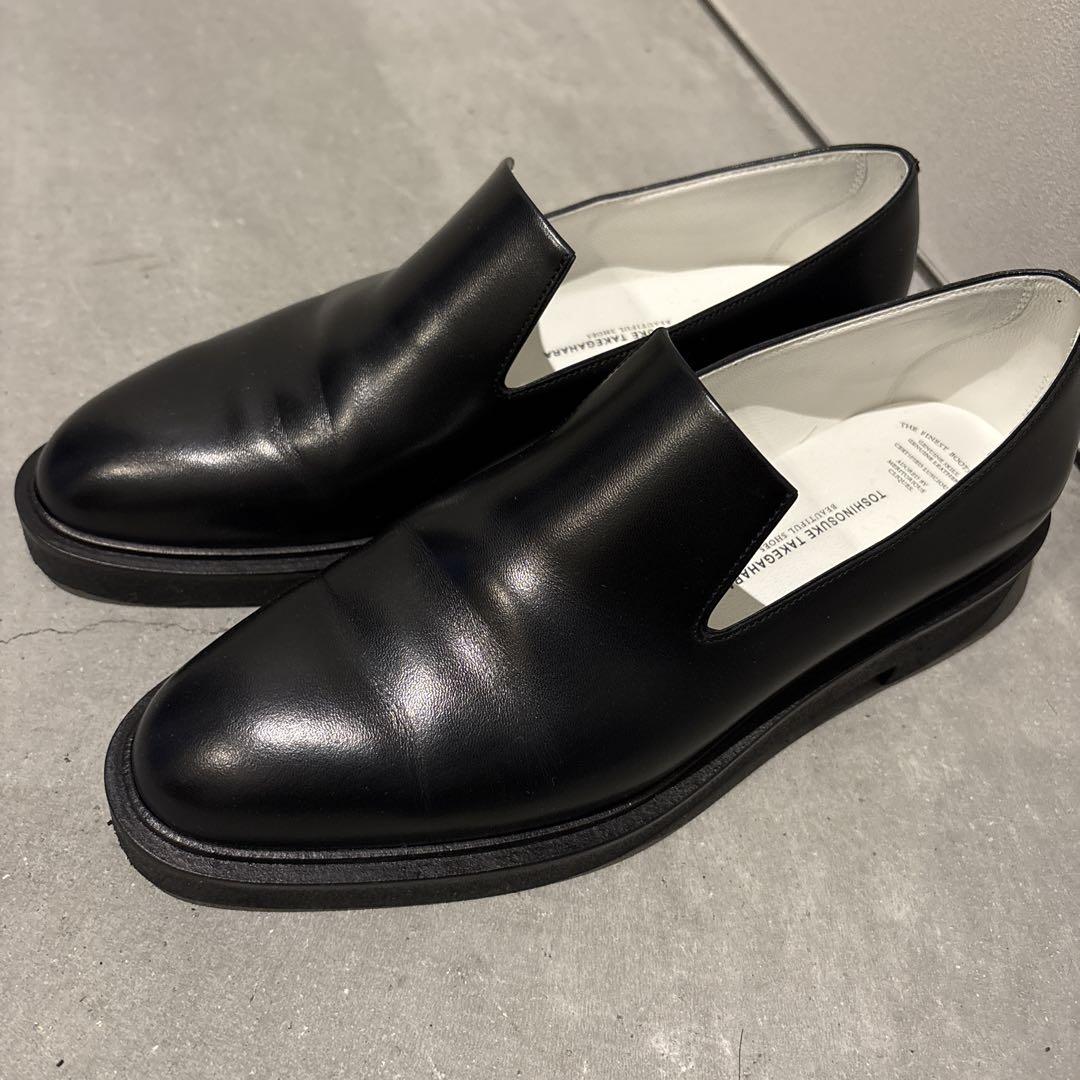 BEAUTIFUL SHOESオペラシューズ スリッポン レザー 23.5センチ