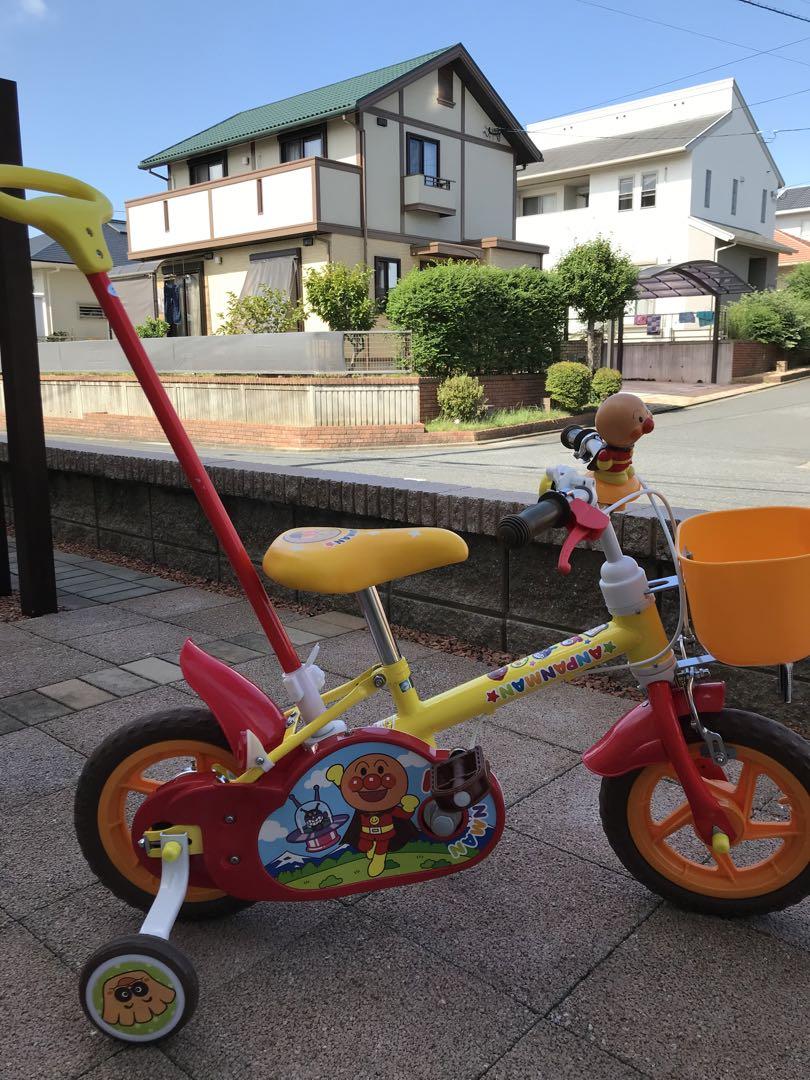 アンパンマン自転車 Amazon.co.jp: 【完全組立発送】子供用おしゃべりブザー付き