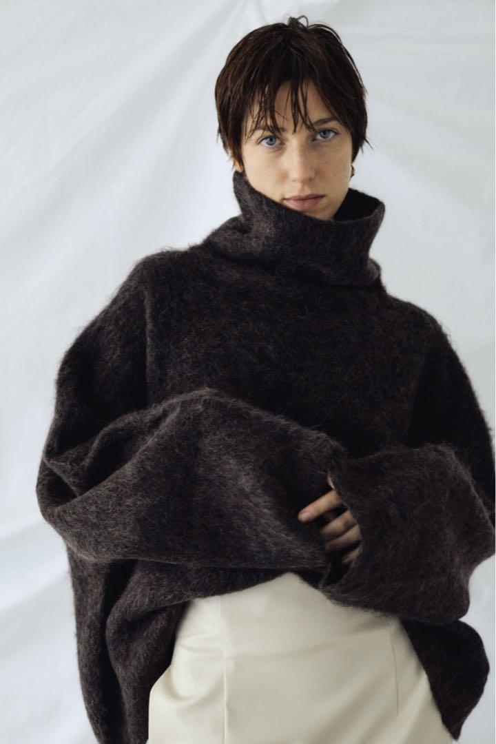 リムアーク RIM.ARK Shaggy over knit （YEL） リムアーク RIM.ARK Shaggy over knit （YEL） - ファッション