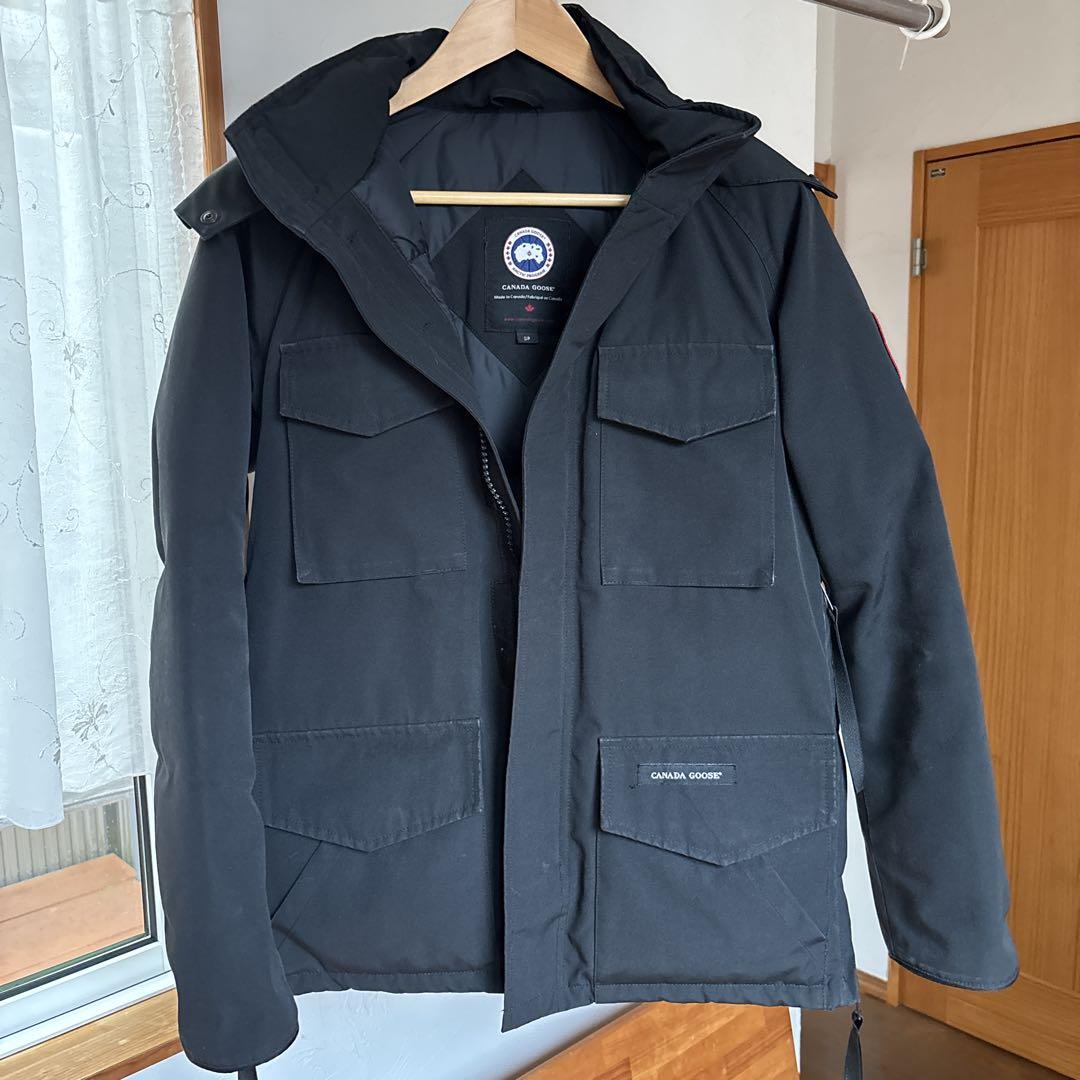 Canada Goose Arctic Program ブラックダウンジャケット（大きい