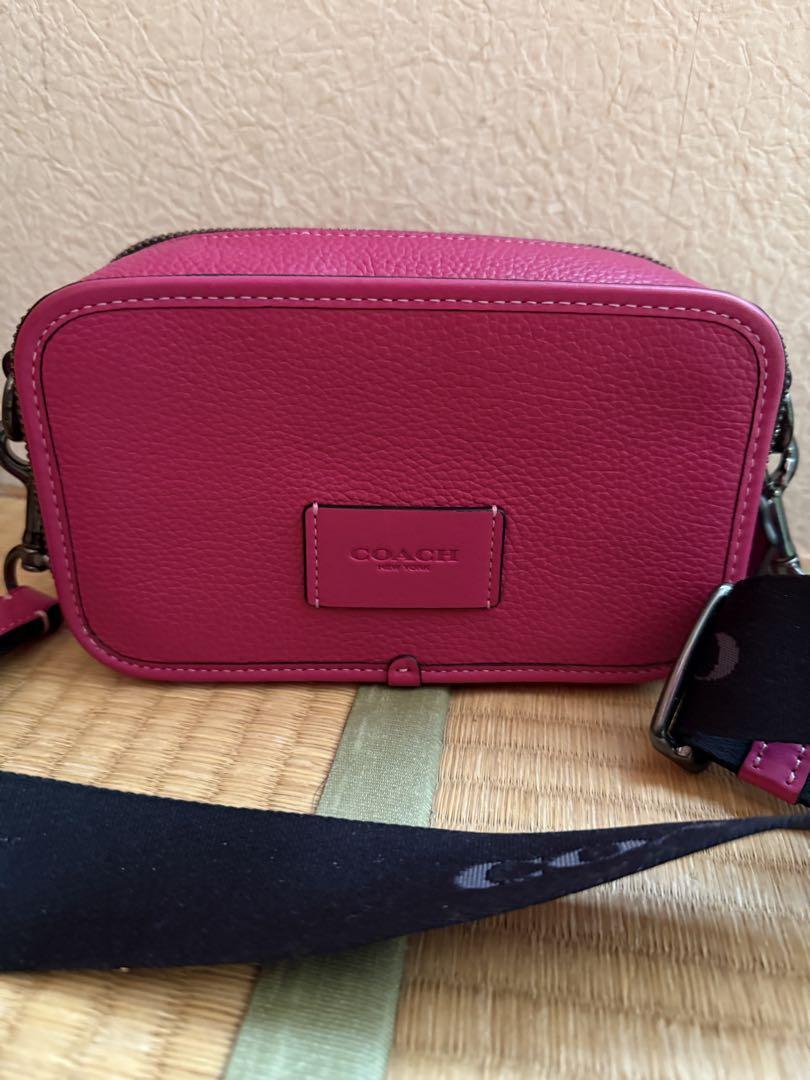 COACH ピンク レザー ショルダーバッグ（COACH - COACH コーチ
