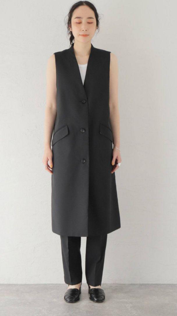 タグ付き未使用 ジャーナルスタンダード ロングベスト ジレ