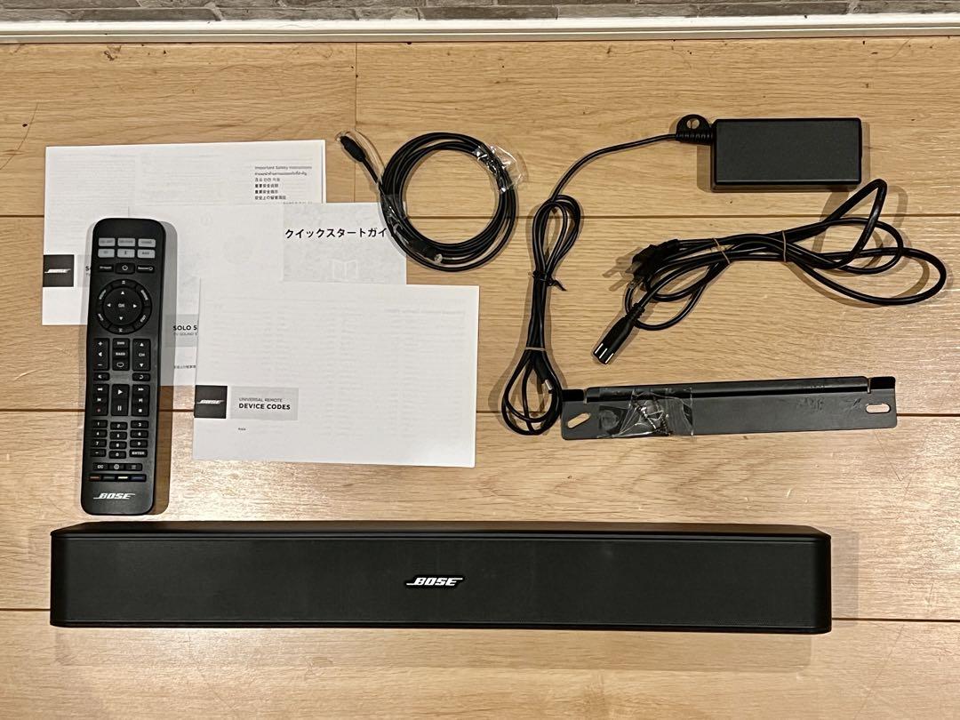 美品 Bose Solo 5 TV Sound System サウンドシステム Bose® Solo 5 TV sound system