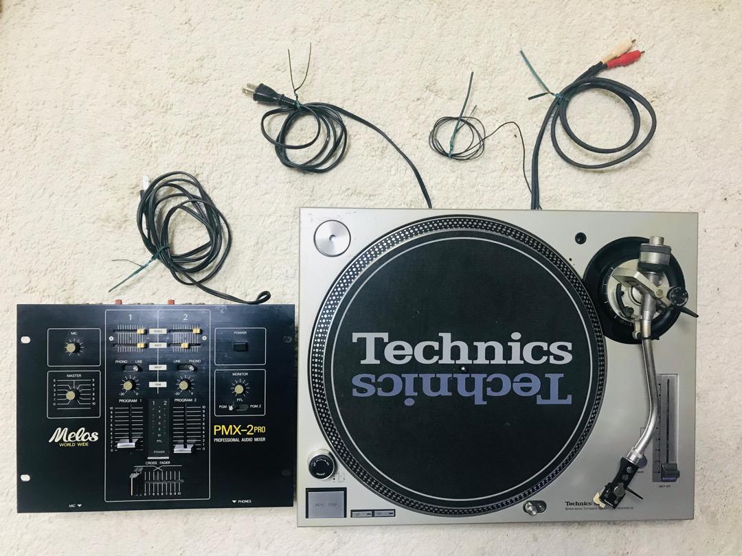 Technics SL1200MK3Dターンテーブル ミキサーセット Melos