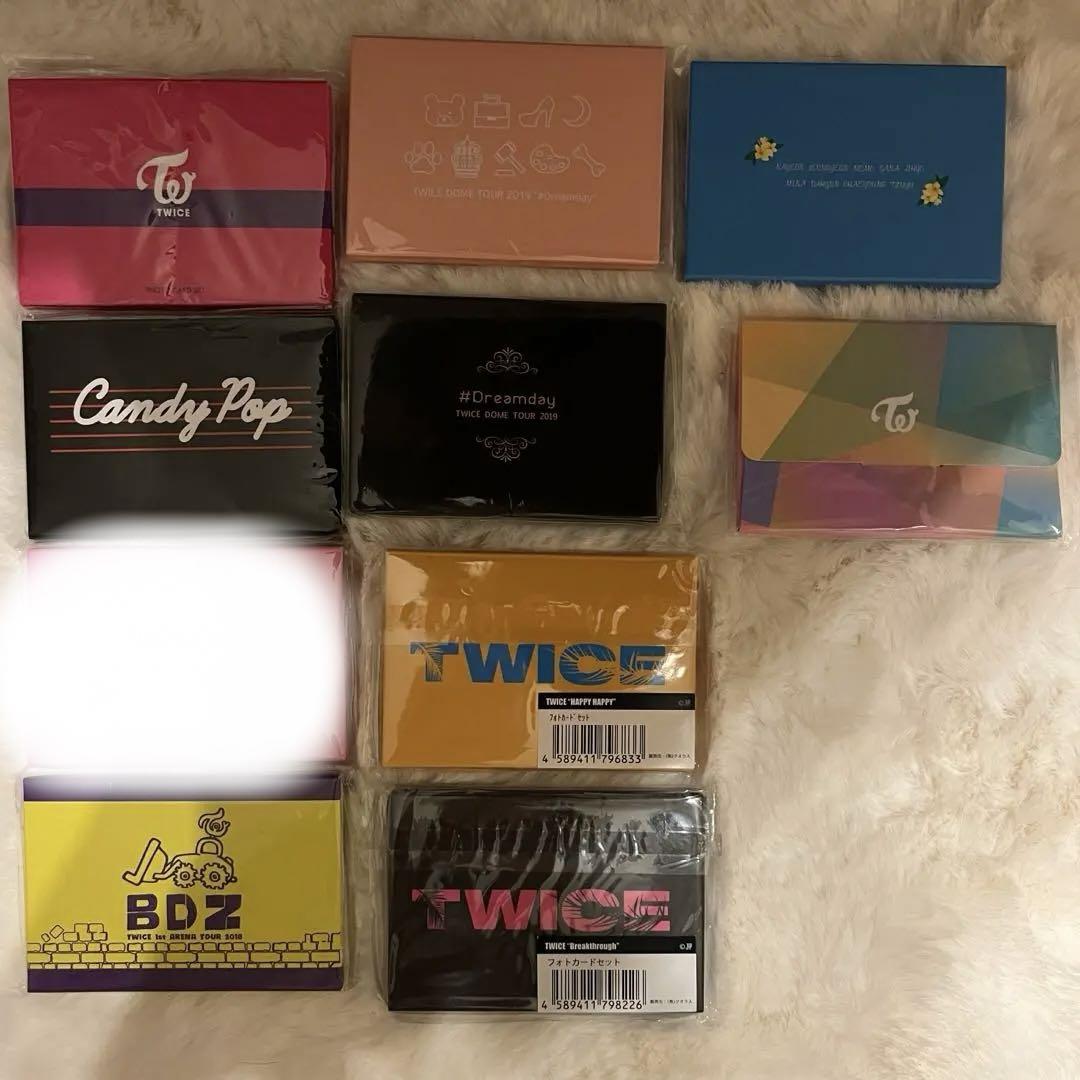 TWICE フォトカードセット ONCE DAY &TWICE 7個セット twice フォトカードセット （商品詳細ページ | ONCE JAPAN