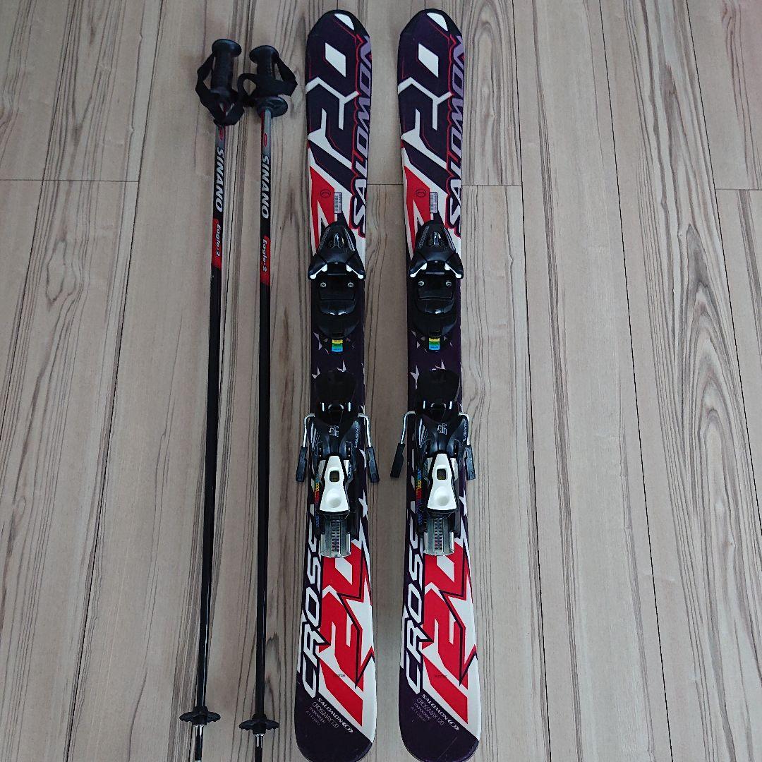 サロモン ミッドスキー CROSSMAX120 シナノポール 105cm セット