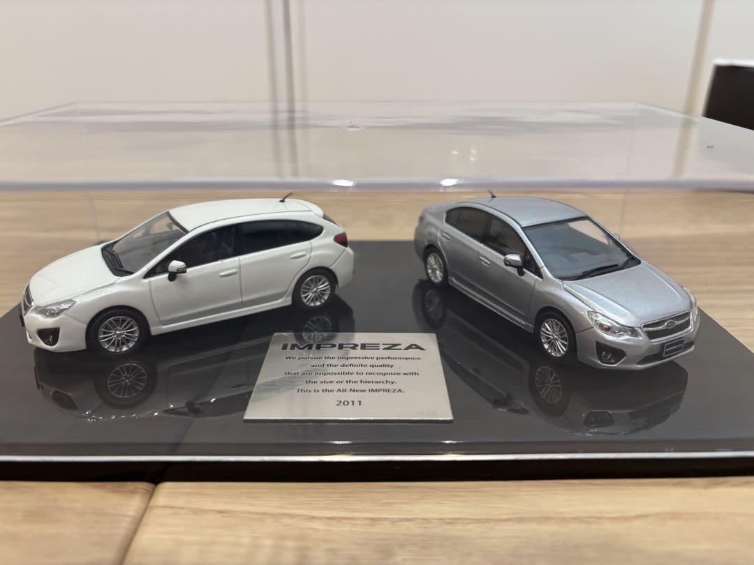 非売品　SUBARU 成約記念品 スバルインプレッサ　1/43 ミニカー 非売品 SUBARU 成約記念品 スバルインプレッサ 1/43 ミニカー