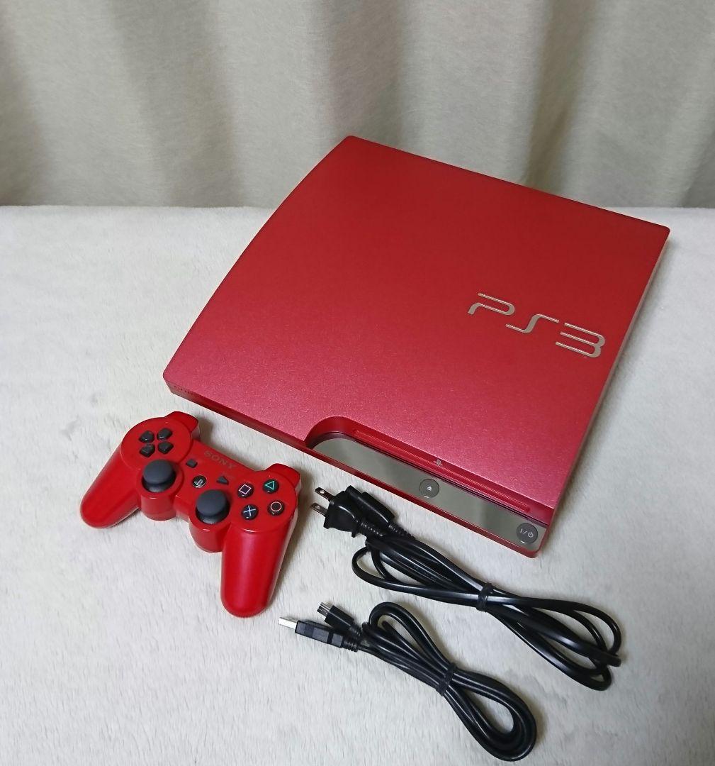 PS3 CECH-3000B スカーレットレッド（ソニー プレイステーション