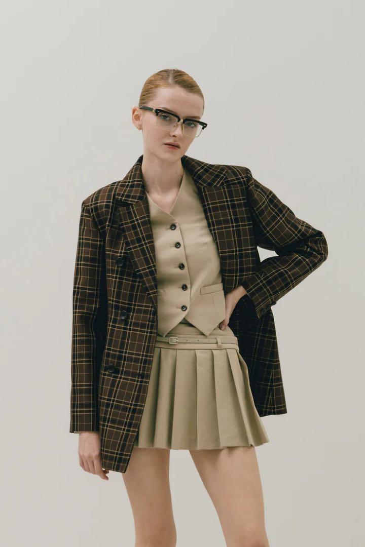 ジャケット・アウター THE TOE BUCKINGHAM JACKET brown Tan Brown Womens Leather Jacket | Asymmetrical Leather Jacket