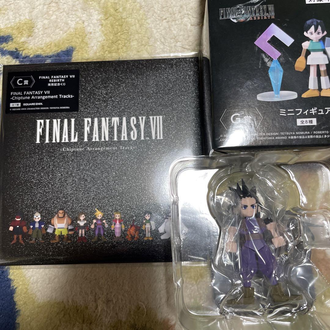FF7　リバース　1番くじ　G賞　ザックス含む7種類　ミニフィギュア ファイナルファンタジー FINAL FANTASY VII REBIRTH「ミニ