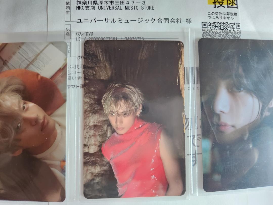 BTS V テテ テヒョン Layover トレカ ラキドロ ユニバ BTS V Taehyung LAYOVER Universal Music JAPAN Lucky Draw