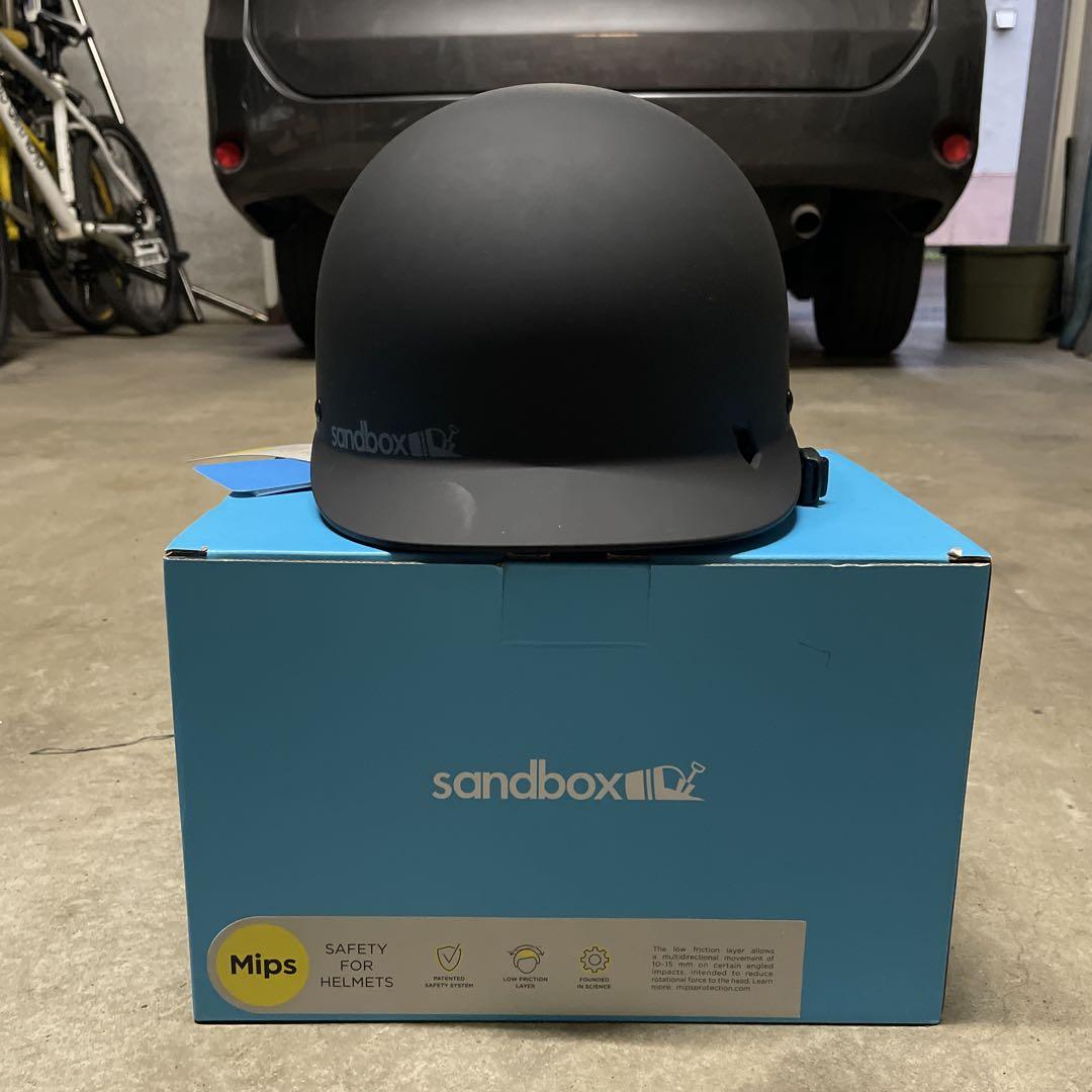 sandbox Mips ヘルメット マットブラック スノーボード スキー
