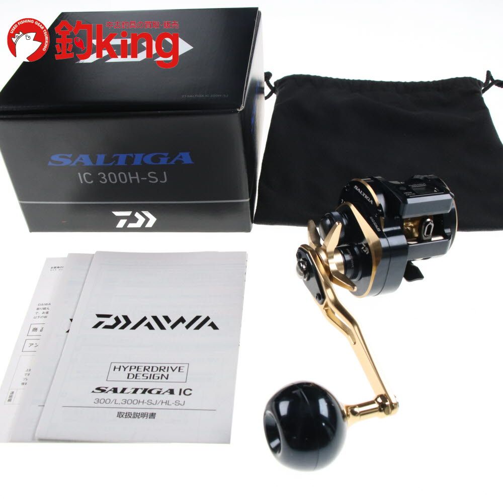 ダイワ ソルティガ ic 300h-sj 中古 21ソルティガIC 300H-SJ｜＠ベリーネット 日本最大新品中古釣具