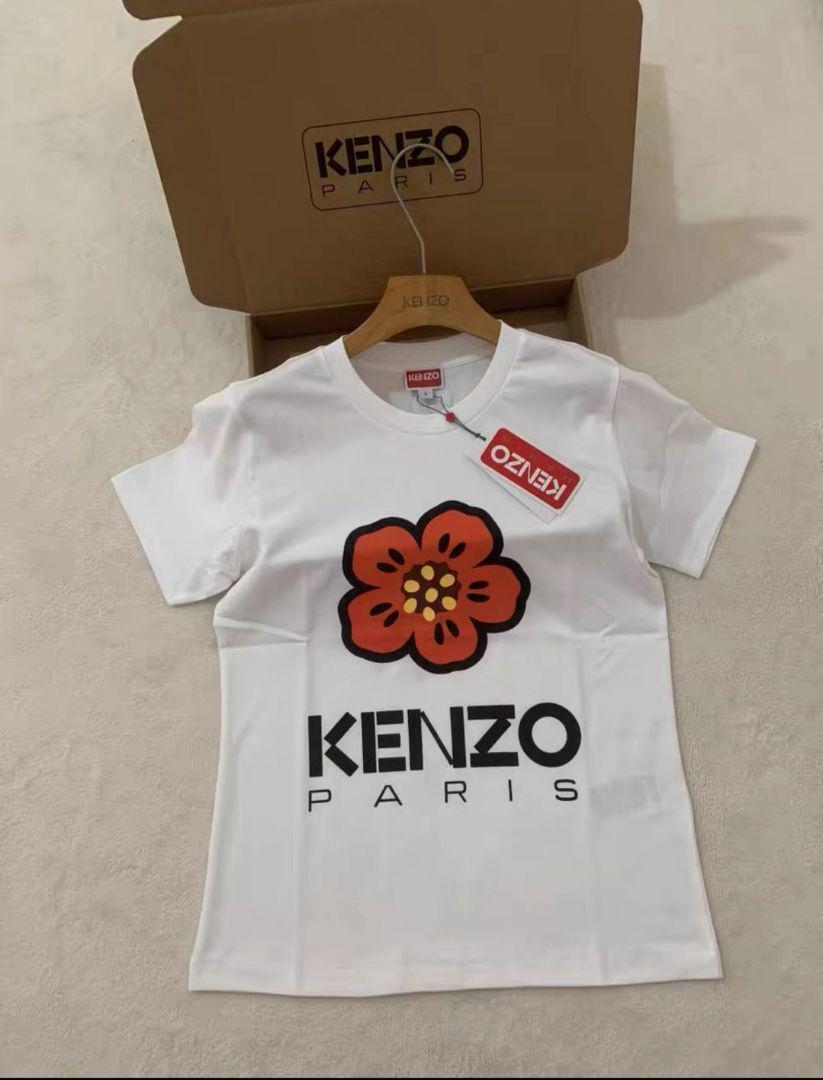 KENZO フラワープリント Tシャツ ホワイト（KENZO(ケンゾー)の
