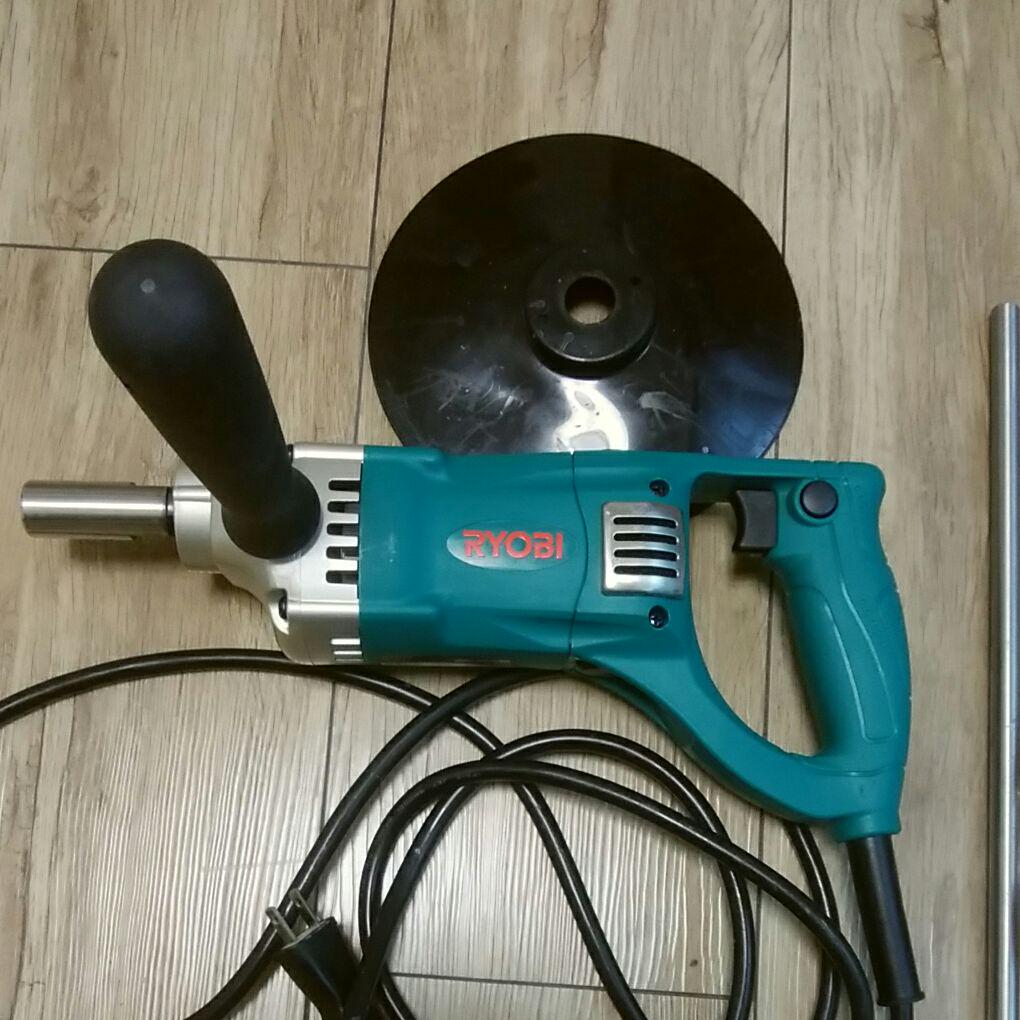 RYOBI - RYOBI パワーミキサー(攪拌機) 楽天市場】RYOBI リョービ パワーミキサー PM-851 低粘度用 中速