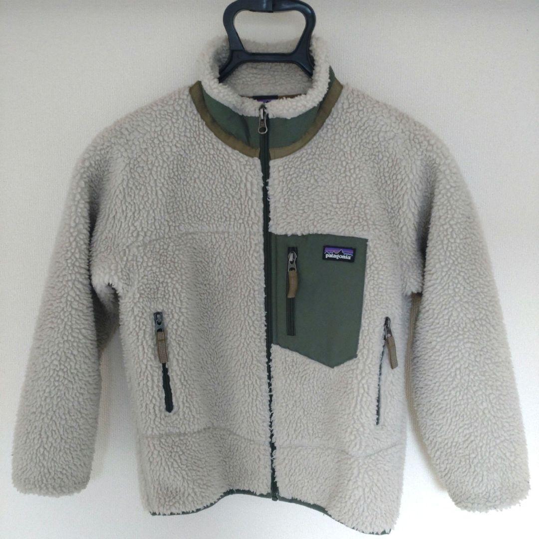 美品パタゴニア  キッズ　ジャケット　S Patagonia パタゴニア K's Retro-X JKT キッズ レトロX