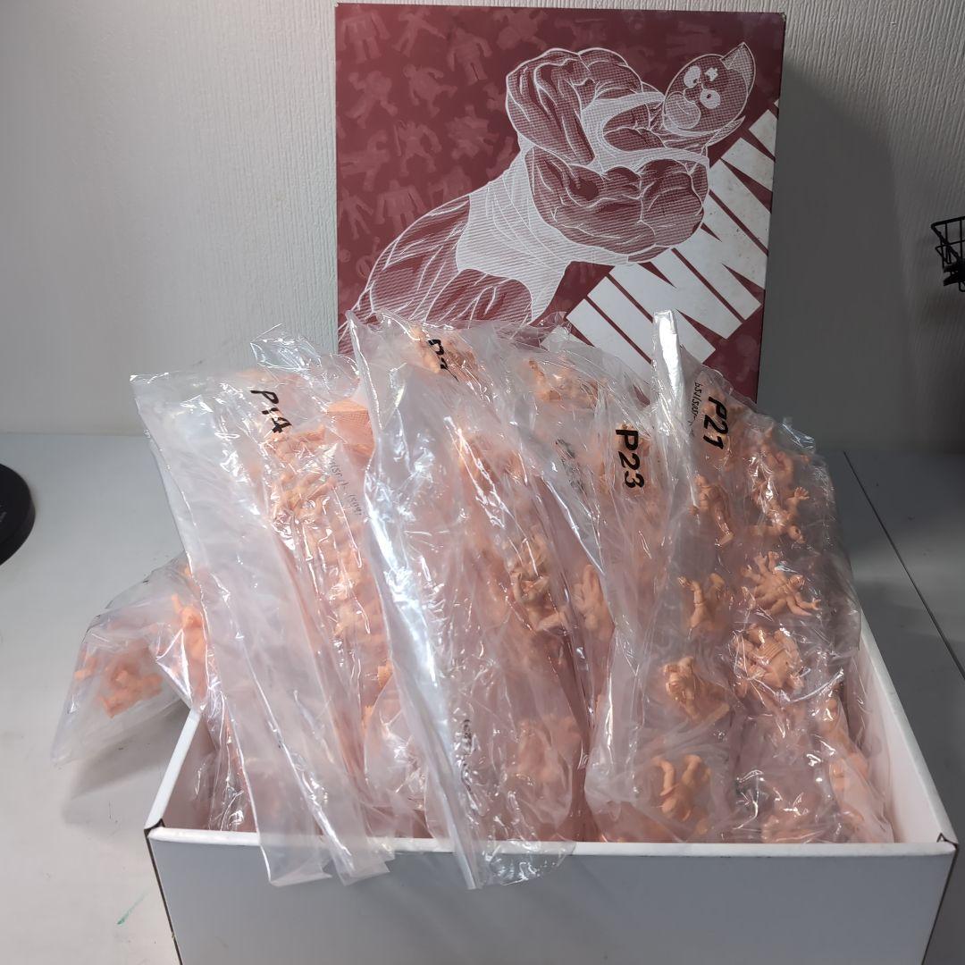 キン肉マン コンプリートBOX 肌色 キン消し セット 未開封