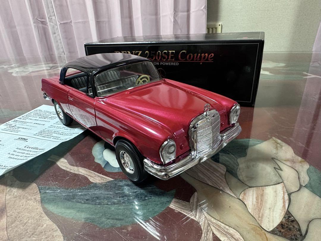 一晃 Benz 250SE Coupe ブリキミニカー 1/18（Yahoo