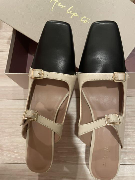 靴 herlipto Mademoiselle Mules 38 Mademoiselle Mules