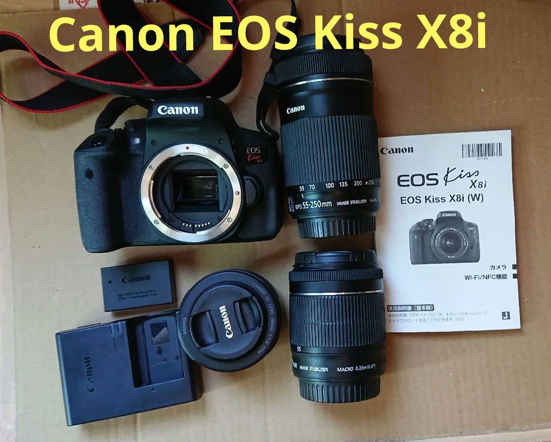 Canon EOS Kiss X8i ダブルズームキット ヨドバシ.com - キヤノン Canon EOS Kiss X8i ダブルズーム