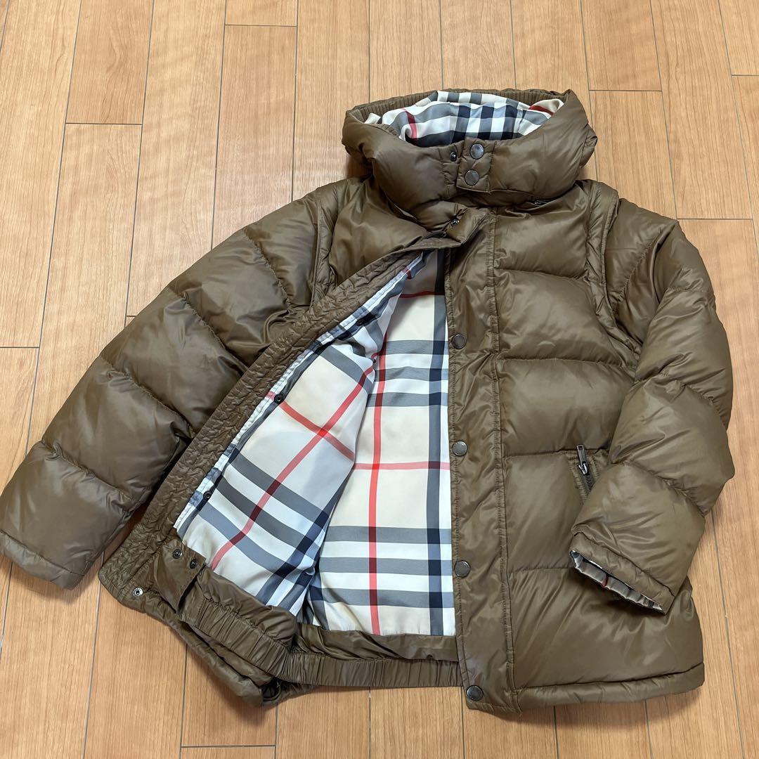 Burberrys バーバリーズ モッズコート ダウンコート チェック柄 BURBERRY】バーバリー ダウンコート ダウンジャケットメンズ