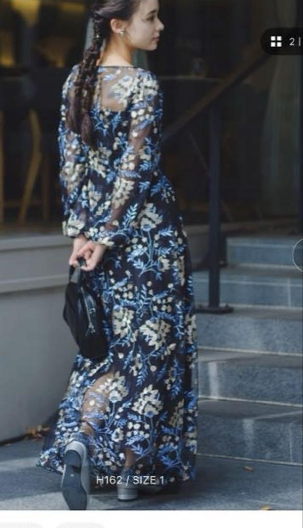 スーツ・フォーマル・ドレス kastane / embroidery organdy dress セール】【オケージョンドレス/結婚式】embroidery organdy