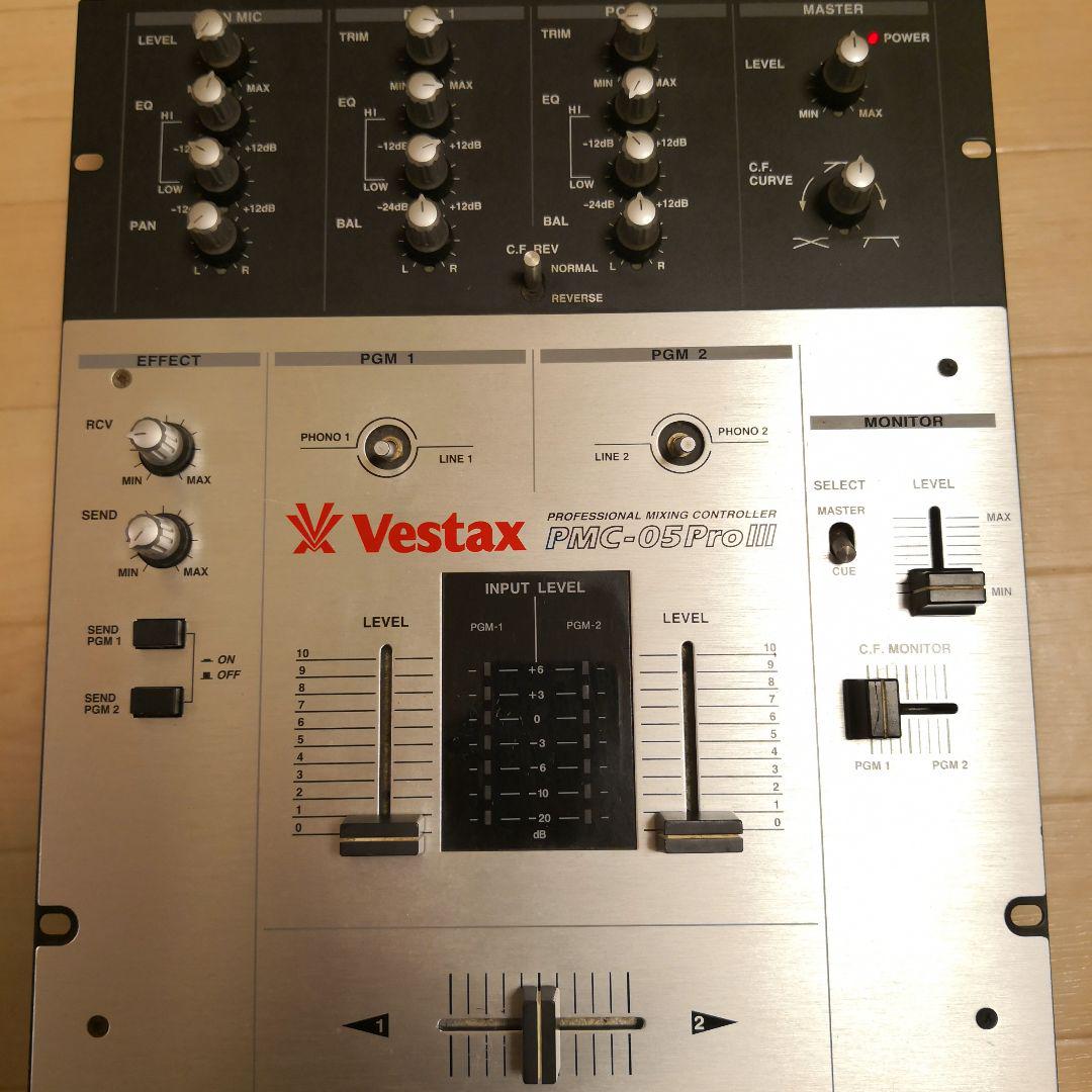 DJミキサー vestax PMC 05 pro 3 Ⅲ（中古品】Vestax/DJミキサー