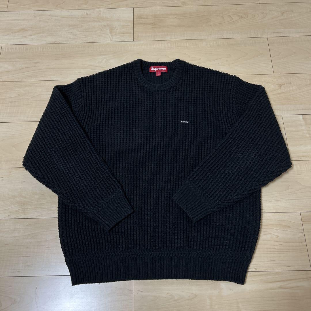 最終Supreme Waffle Small Box Sweater stone Supreme Waffle Small Box Sweater (FW24) - $148