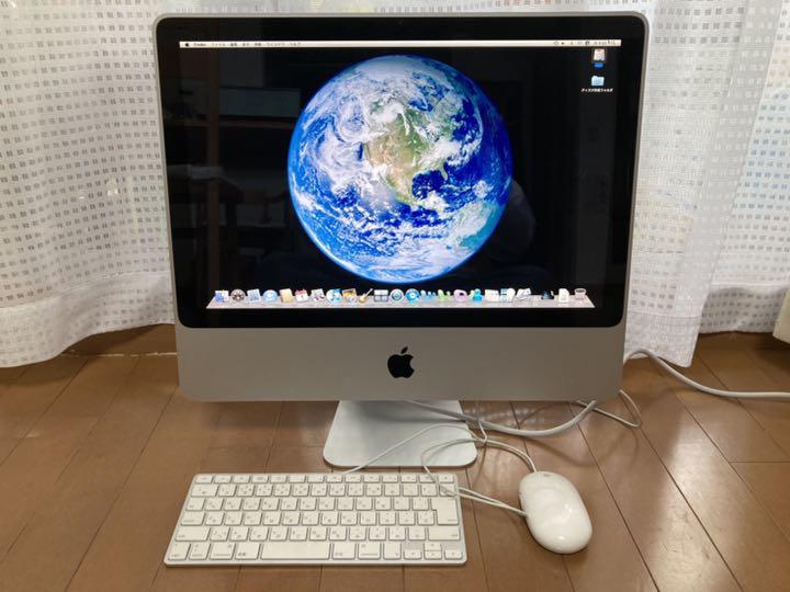 Apple iMac 20インチ (Early 2009) 本体＋キーボード iMac 20インチ（Early 2009）メモリ4GB マウス キーボード付き