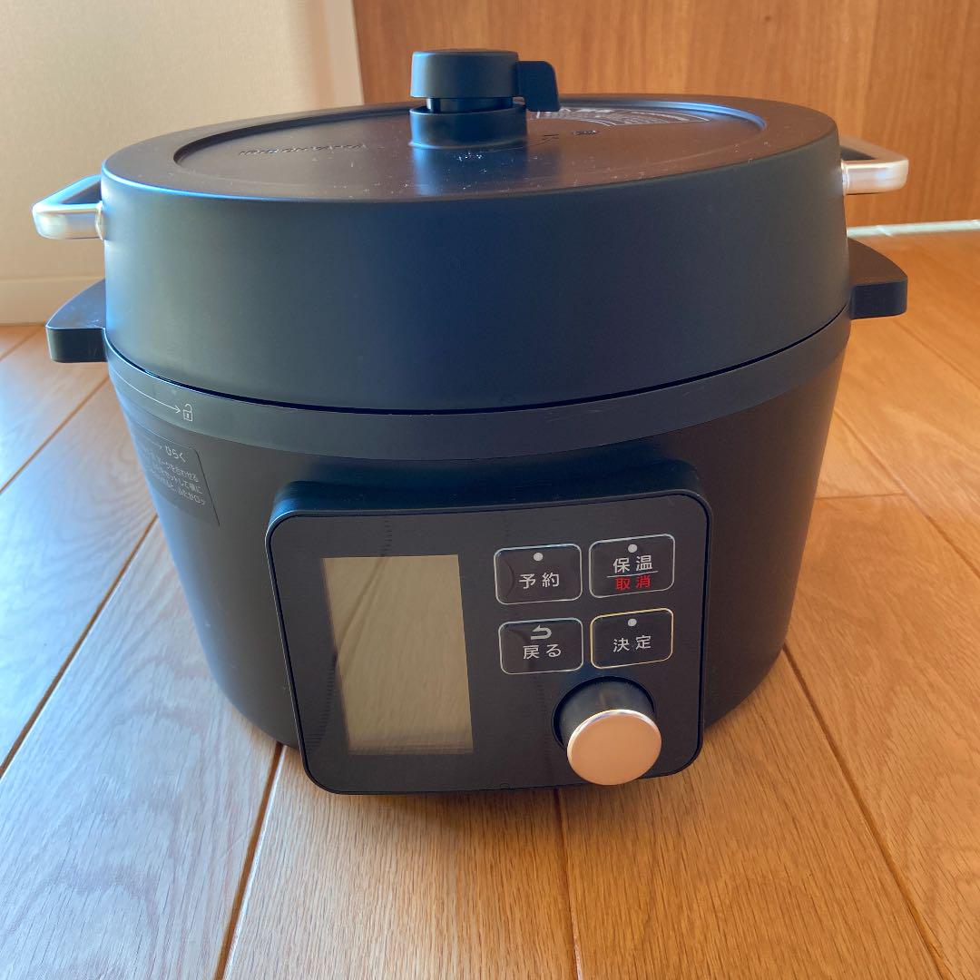 電気圧力鍋4Ｌ　アイリスオーヤマ 未使用品　未開封 アイリスオーヤマ 電気圧力鍋4ℓ 鍋蓋付き 箱付き （電気圧力鍋の