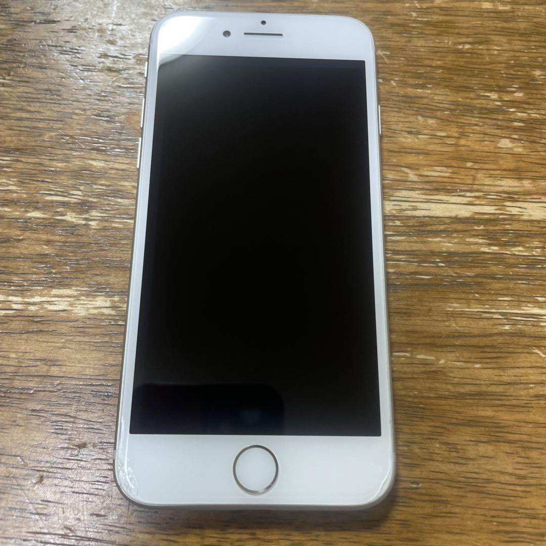 バッテリー残量98% iPhone8 本体64GB ホワイト SIMフリー