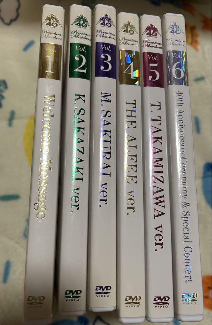 THE ALFEE 40周年 premium members DVDセット Amazon.co.jp: THE ALFEE 40th Anniversary スペシャルボックス