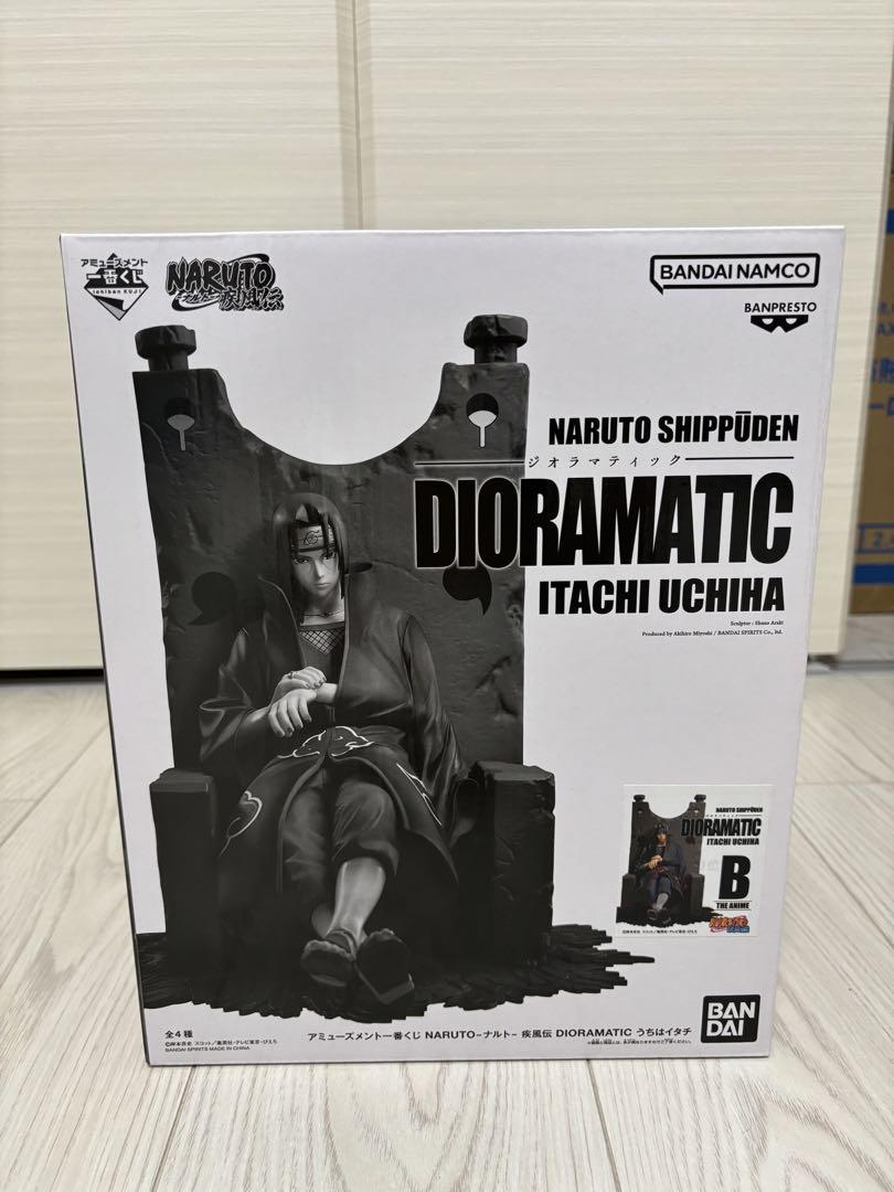 一番くじ DIORAMATIC ジオラマティック うちはイタチ A賞 一番くじ NARUTO DIORAMATIC ジオラマティック うちはイタチB賞