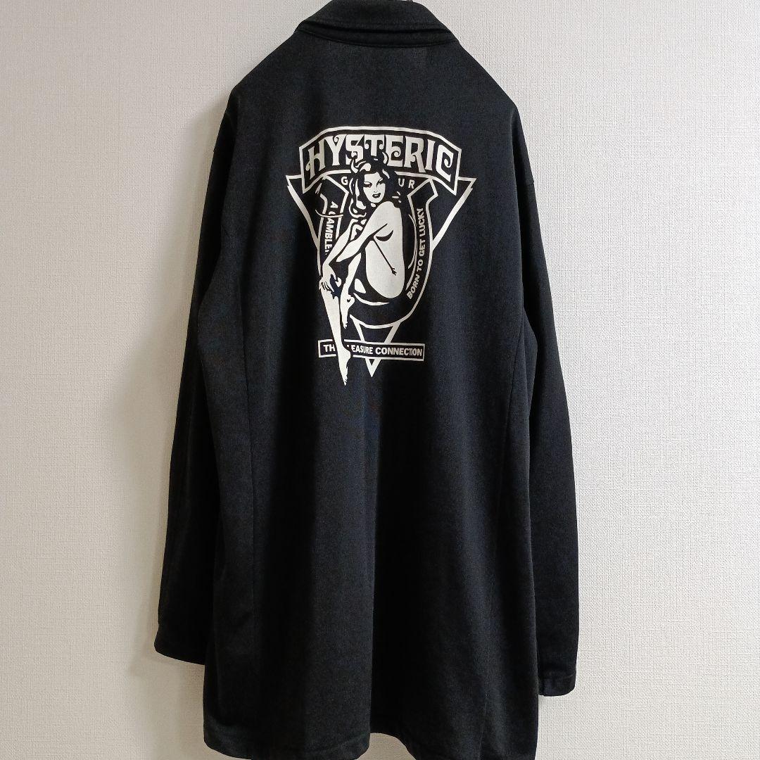 HYSTERIC GLAMOUR ブラックジャケット（HELLワッペン レーシング