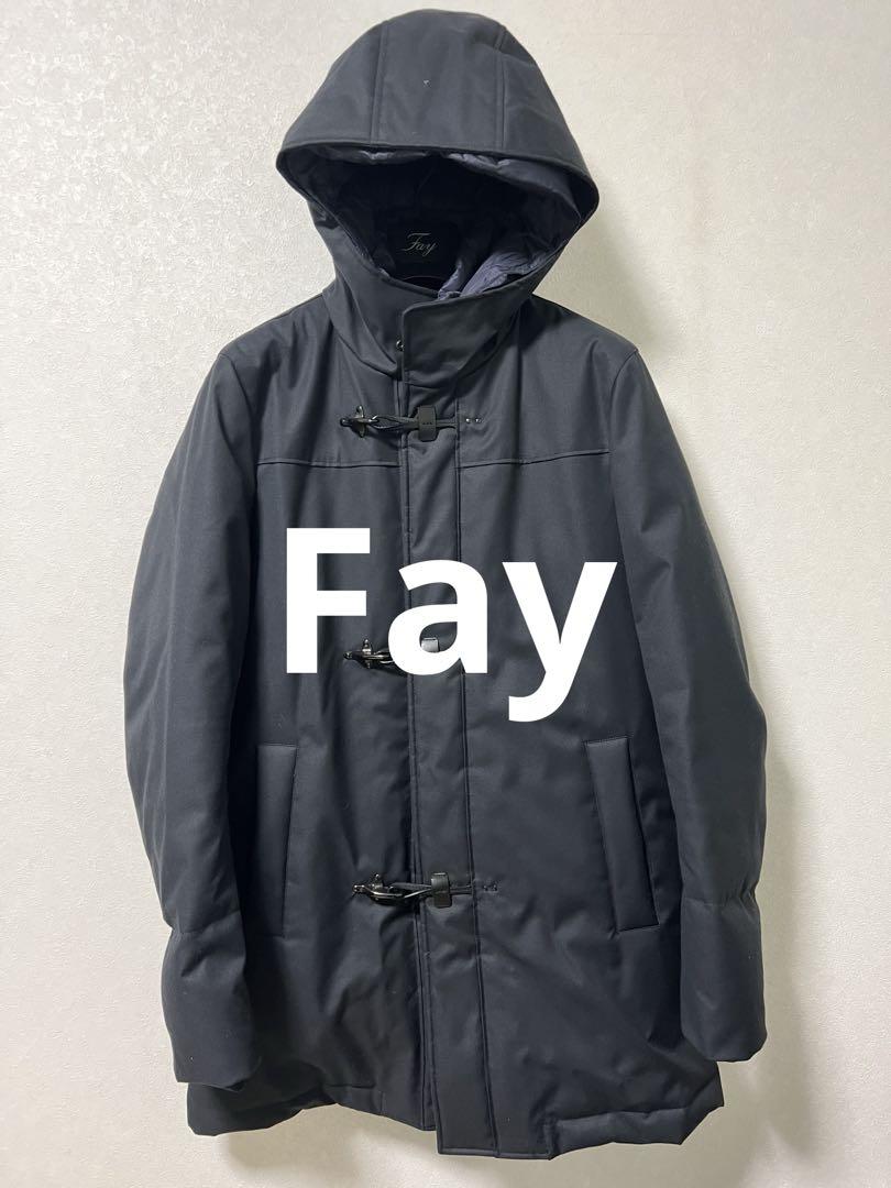 Fay フェイ ダウンジャケット コート ネイビー ブルー 紺色