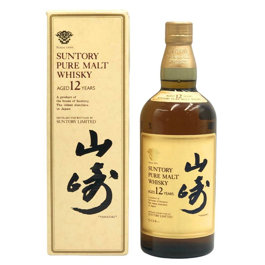 サントリー - 東京都限定◆サントリー 山崎 12年 ピュアモルト 響マーク 750ml【K1】 サントリー - 東京都限定◇サントリー 山崎 12年 ピュアモルト