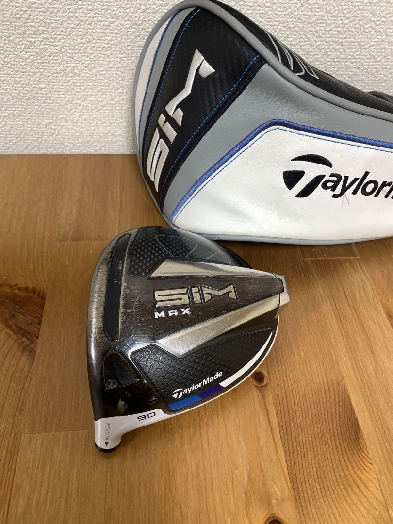 ポンサクレック　 メイド SIM ドライバー ヘッドのみ 9度 TaylorMade SIM ドライバー 9° ヘッドのみ